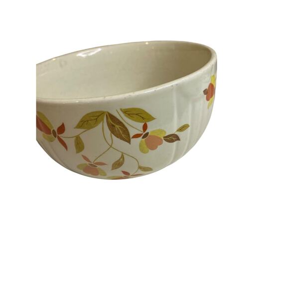 MidCentury Halls Superior 1 Qt Radiance Mixing Bowl Autumn Leaves 6.25" - Picture 5 of 7